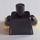 LEGO Nero Minifigure Busto con 2 Pockets (973)