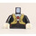 LEGO Zwart Minifig Torso met Lace Outfit (973)