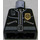 LEGO Black Minifig Torso without Arms with Zippered Jacket with Sheriff&#039;s Badge and Walkie-Talkie (973)