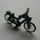 LEGO Black Minifigure Bicycle with Wheels and Tires (73537)