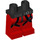 LEGO Schwarz Minifigure Hüften und Beine mit Climbing Harness (3815 / 14555)
