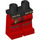 LEGO Noir Minifigure Hanches et jambes avec Golden Courroie et Lion Diriger Charm (10478 / 95993)