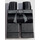 LEGO Noir Minifigure Hanches et jambes avec grise Sash (3815 / 93746)
