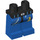 LEGO Noir Minifigure Hanches et jambes avec Argent Chaîne et Gold Torche (3815 / 85107)