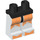 LEGO Zwart Minifigure Heupen en benen met Star Wars Bomb Squad Trooper Groot Oranje Markings (3815 / 94150)
