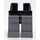 LEGO Schwarz Minifigure Hüften mit Dark Stone Grau Beine (73200 / 88584)
