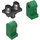 LEGO Zwart Minifigure Heupen met Green Poten (30464 / 73200)