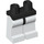 LEGO Noir Minifigure Les hanches avec blanc Jambes (73200 / 88584)