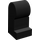 LEGO Black Minifigure Leg, Right (3816)