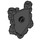 LEGO Black Minifigure Shield (22409)