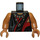 LEGO Schwarz Mola Ram Torso (973 / 76382)