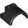 LEGO Black Mudguard Brick 3 x 4 x 1.3 (1846)