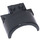 LEGO Black Mudguard Brick 3 x 4 x 1.3 (1846)