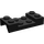 LEGO Zwart Spatbord Plaat 2 x 4 met Boog zonder opening (3788)