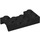LEGO Schwarz Kotflügel Platte 2 x 4 mit Bogen ohne Loch (3788)