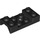 LEGO Black Mudguard Plate 2 x 4 with Arches with Hole (60212)