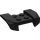LEGO Noir Garde-boue assiette 2 x 4 avec Overhanging Headlights (44674)