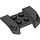 LEGO Noir Garde-boue assiette 2 x 4 avec Overhanging Headlights (44674)