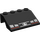 LEGO Noir Garde-boue Pente 3 x 4 avec Headlights (4) (2513)
