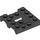 LEGO Noir Garde-boue Véhicule Base 4 x 4 x 1.3 (24151)