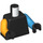 LEGO Black NED-B Minifig Torso (973 / 76382)