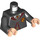 LEGO Black Neville Longbottom Minifig Torso (973)