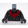 LEGO Black Nightwing with Red Logo Suit Minifig Torso (973 / 76382)
