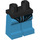 LEGO Zwart Nightwing met Vleugels en Cape Minifiguur Heupen en benen (3815 / 36335)