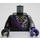 LEGO Zwart Nindroid Warrior Minifig Torso (973 / 76382)