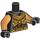 LEGO Schwarz Ninjago Imperium Torso (973 / 76382)