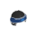 LEGO Black Ninjago Wrap with Dark Blue Bandana with Blue Lines (33846)