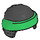 LEGO Noir Ninjago Wrap avec Green Bandana (24496)