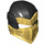 LEGO Black Ninjago Wrap with Pearl Gold Armor (66953)