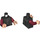 LEGO Black Nymphadora Tonks Minifig Torso (973 / 76382)