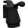 LEGO Black Oil Can (Smooth Handle)