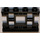 LEGO Noir Oriental Clôture 1 x 4 x 2 (32932)