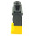 LEGO Black Paddle Surfer Leg (3815 / 73489)