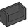 LEGO Noir Panneau 1 x 2 x 1 avec fermé Coins (23969 / 35391)