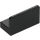 LEGO Black Panel 1 x 2 x 1 with Rounded Corners (4865 / 26169)