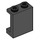 LEGO Noir Panneau 1 x 2 x 2 avec supports latéraux, tenons creux (35378 / 87552)