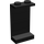 LEGO Schwarz Panel 1 x 2 x 3 mit Raum Polizei I Logo Recht Seite ohne seitliche Stützen, solide Bolzen (2362)