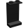 LEGO Noir Panneau 1 x 2 x 3 sans supports latéraux, tenons creux (2362 / 30009)
