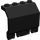 LEGO Zwart Paneel 2 x 4 x 2 met Hinges (44572)