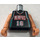 LEGO Black Pau Gasol, Memphis Grizzlies, Road Uniform