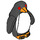 LEGO Black Penguin with Red Eyes (31567)