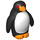 LEGO Black Penguin with Red Eyes (31567)