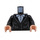 LEGO Zwart Pepper Potts Minifig Torso (973 / 76382)