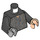 LEGO Black Peter Pettigrew Minifig Torso (973 / 76382)
