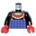 LEGO Black Pharaoh Hotep Torso with Black Arms and Red Hands (973 / 73403)