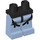 LEGO Noir Pilot Minifigure Hanches et jambes (3815 / 43228)